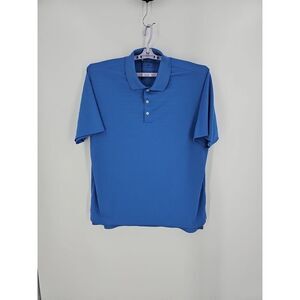 Adidas Men's Bright Blue Men's‎ Polo Size XL   {NWOT]